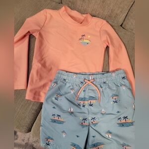 Carter's Swimming Trunks Rashguard